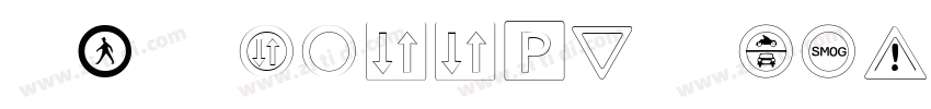 XM Traffic Bold字体转换